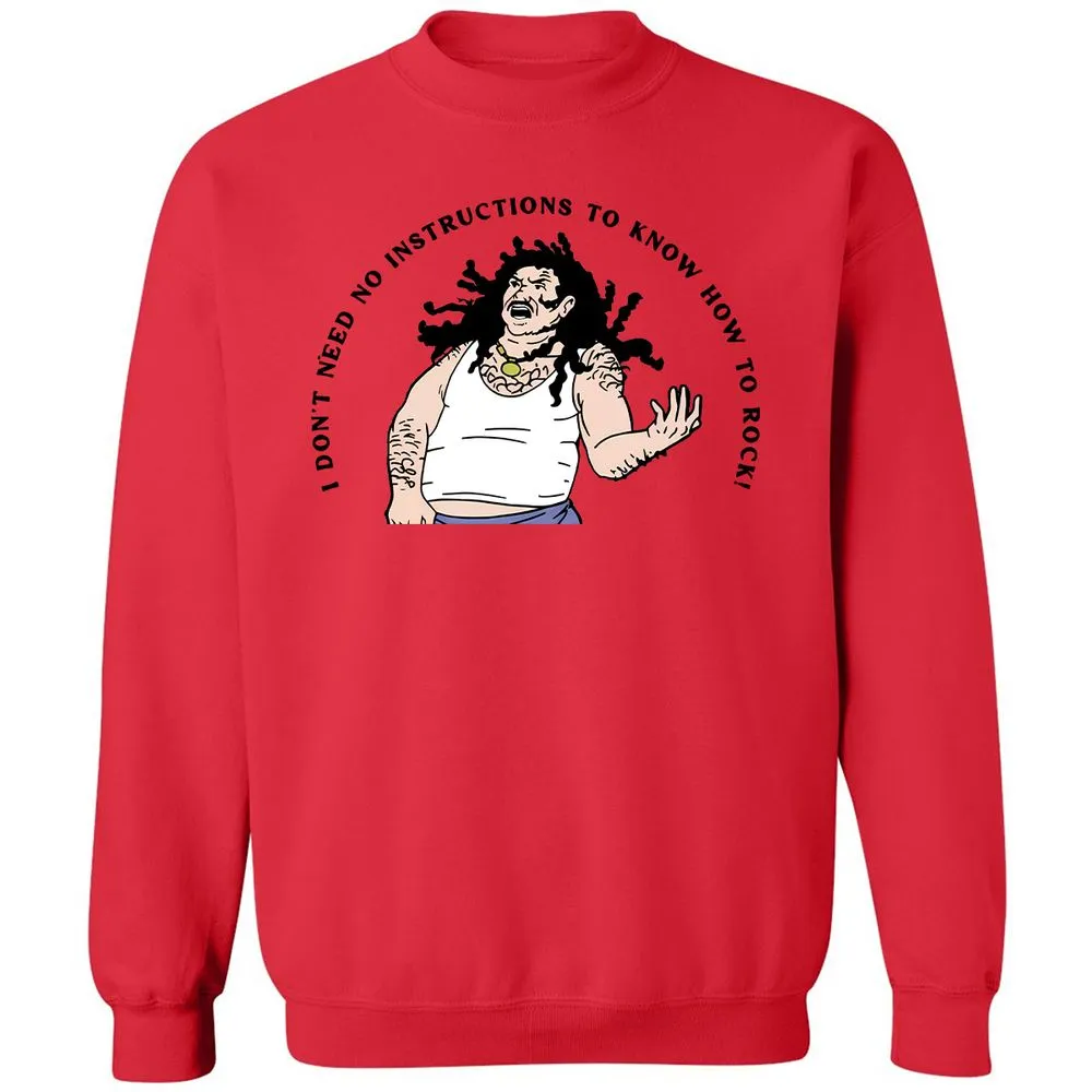 Classic Unisex Sweatshirt - MPW6Z4R7 - Red - 5
