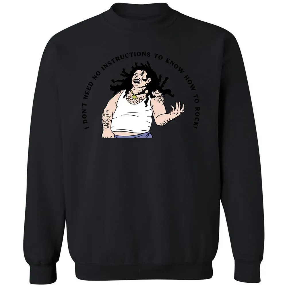 Classic Unisex Sweatshirt - MPW6Z4R7 - Black - 12