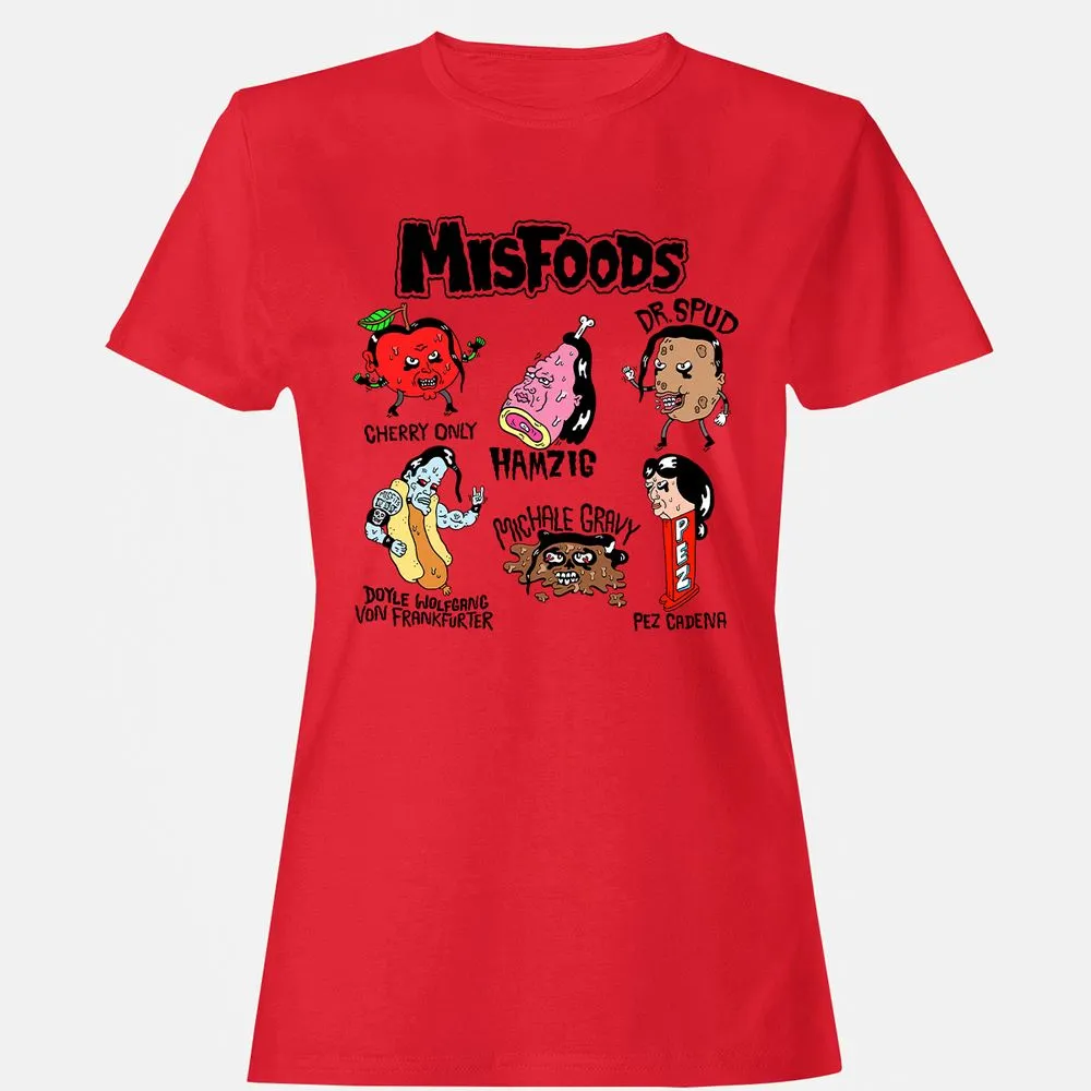 Women's T-Shirt - 9R55D4XT - Red - 13