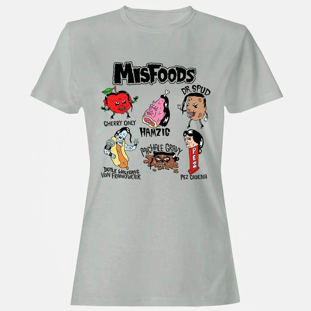 Women's T-Shirt - 9R55D4XT - Ash - 2