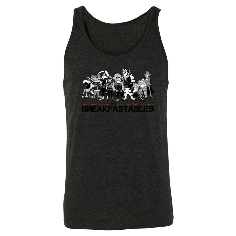 Unisex Jersey Tank - R12J3VLZ - Charcoal Black Triblend - 5