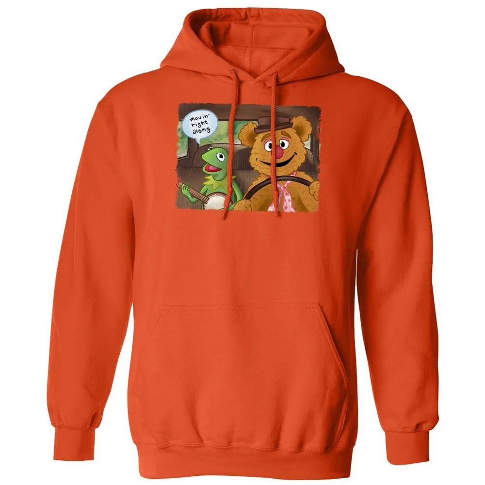 Classic Unisex Hoodie - ZZ37GLCA - Orange - 10