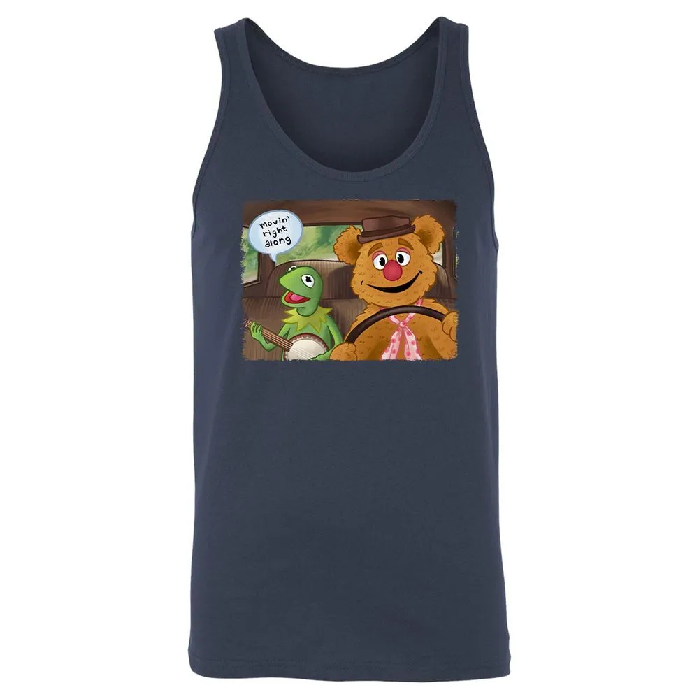 Unisex Jersey Tank - XMXWHJEW - Navy - 2