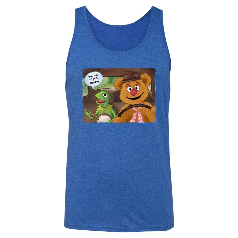 Unisex Jersey Tank - XMXWHJEW - True Royal Triblend - 12