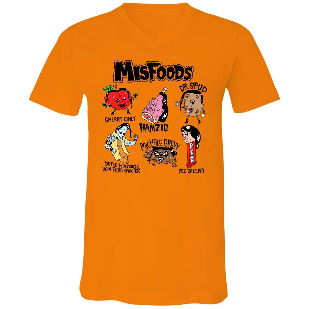 Unisex V-Neck T-Shirt - PX1Y5PCV - Orange - 11