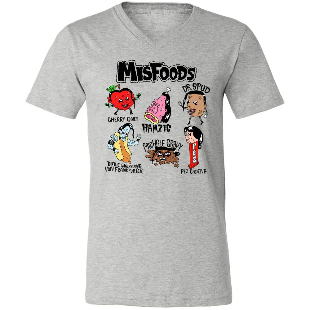 Unisex V-Neck T-Shirt - PX1Y5PCV - Athletic Heather - 7