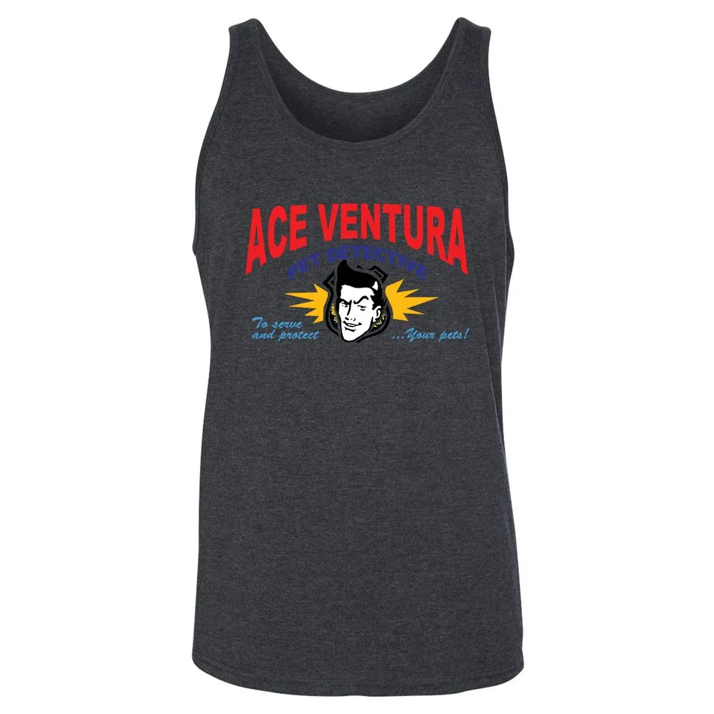 Unisex Jersey Tank - 4FA1DRLF - Dark Grey Heather - 6