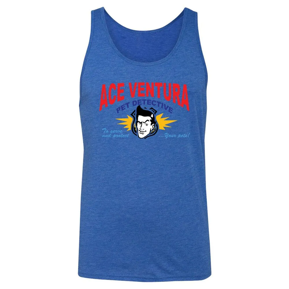 Unisex Jersey Tank - 4FA1DRLF - True Royal Triblend - 12