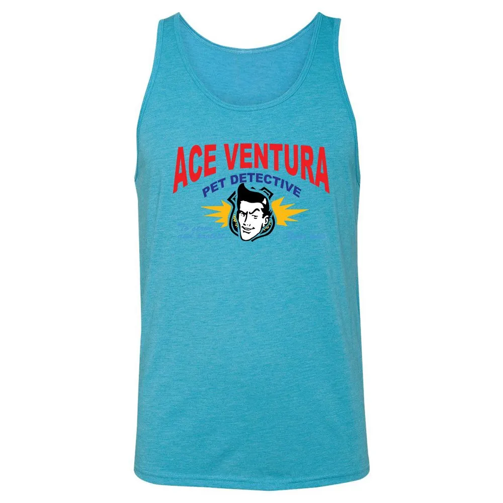 Unisex Jersey Tank - 4FA1DRLF - Aqua Triblend - 3