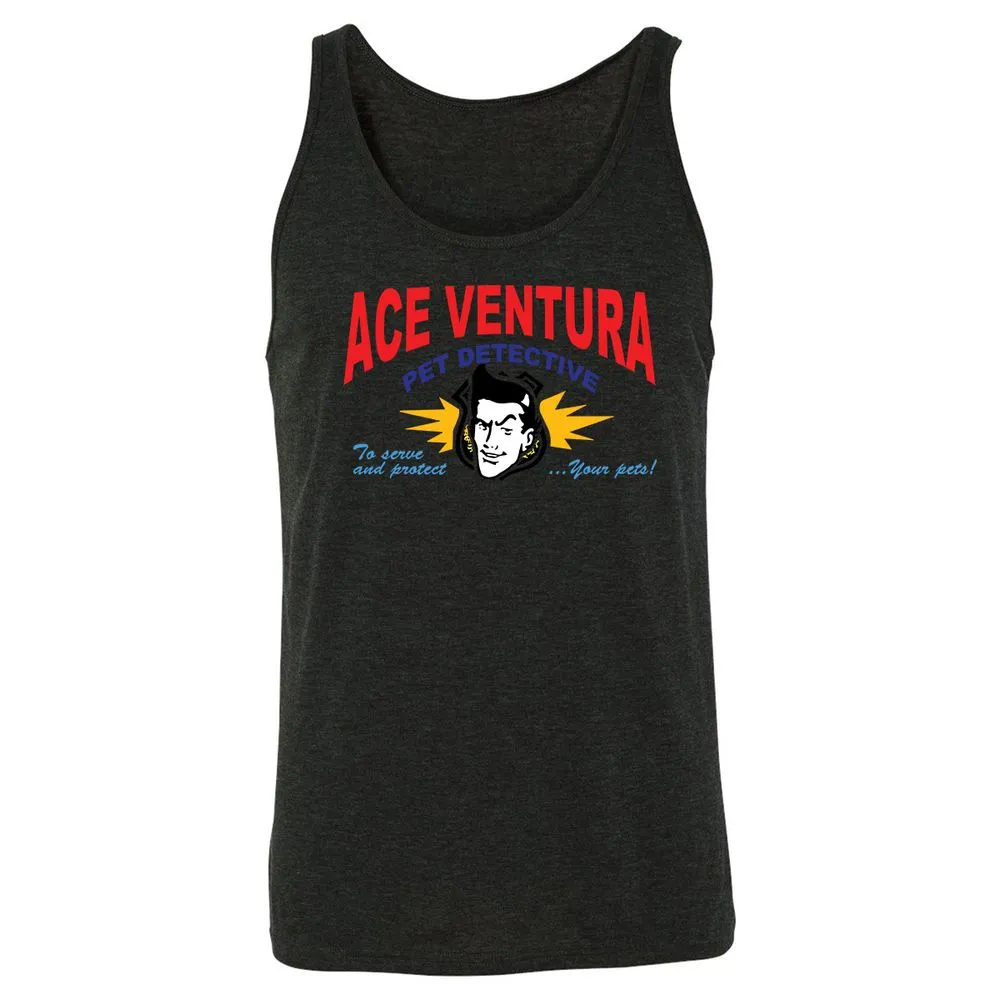Unisex Jersey Tank - 4FA1DRLF - Charcoal Black Triblend - 5