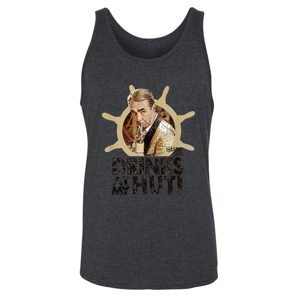 Unisex Jersey Tank - GMKZWXB8 - Dark Grey Heather - 6