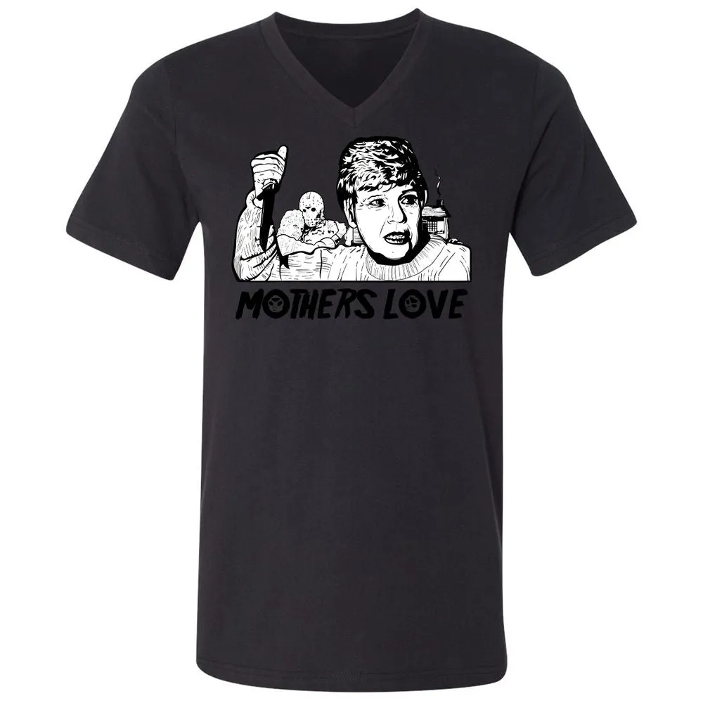Unisex V-Neck T-Shirt - 9K87UWFA - Black - 16