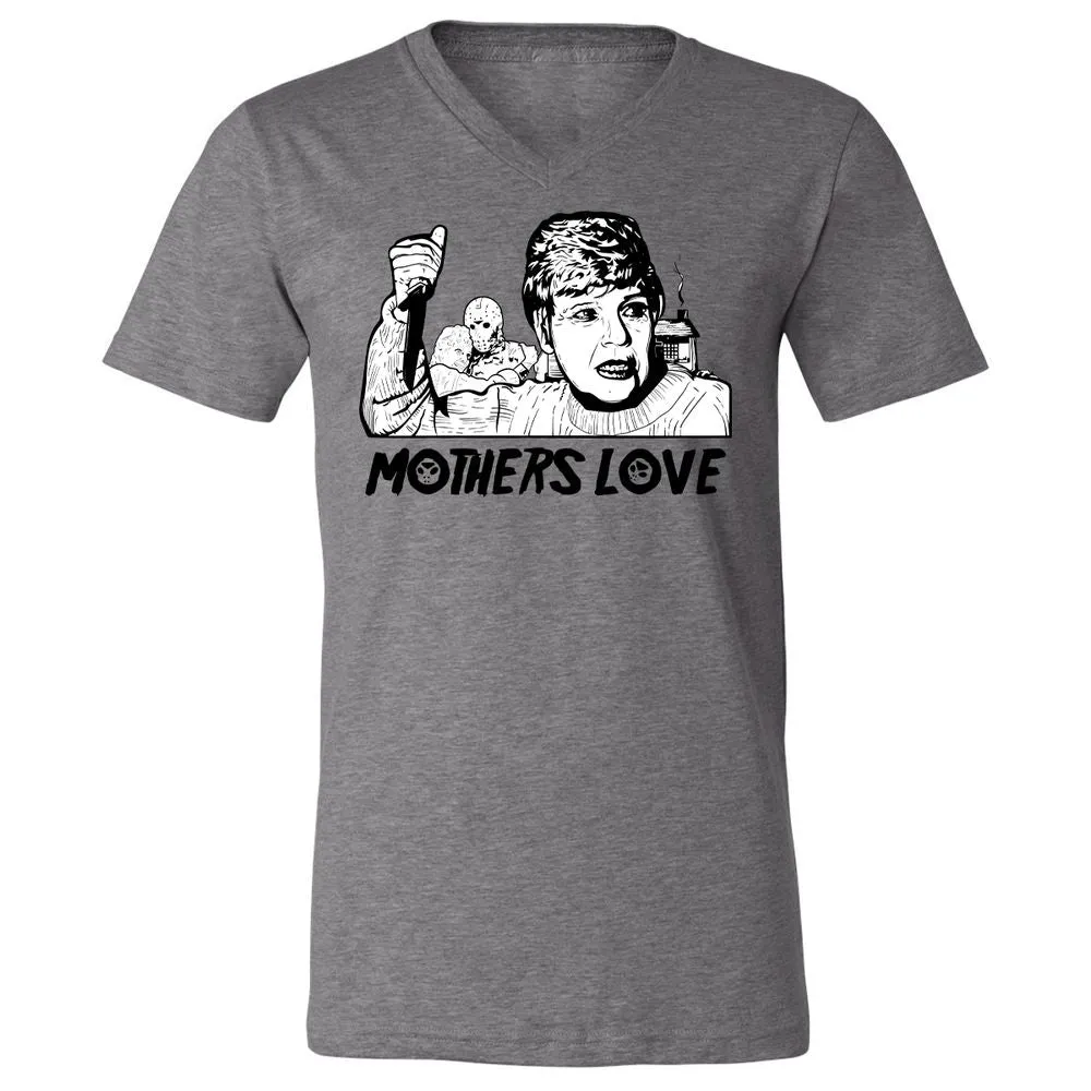 Unisex V-Neck T-Shirt - 9K87UWFA - Deep Heather - 13