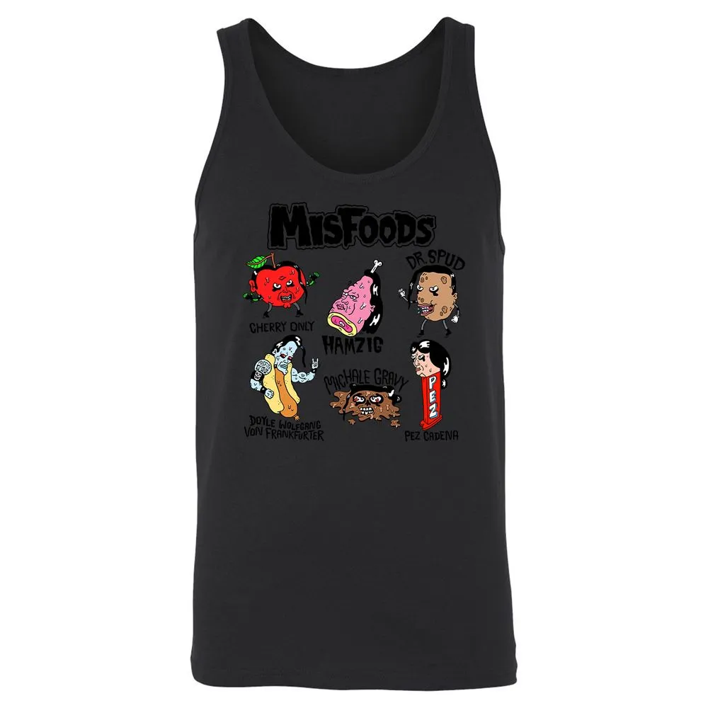 Unisex Jersey Tank - XHGAMV9S - Black - 14