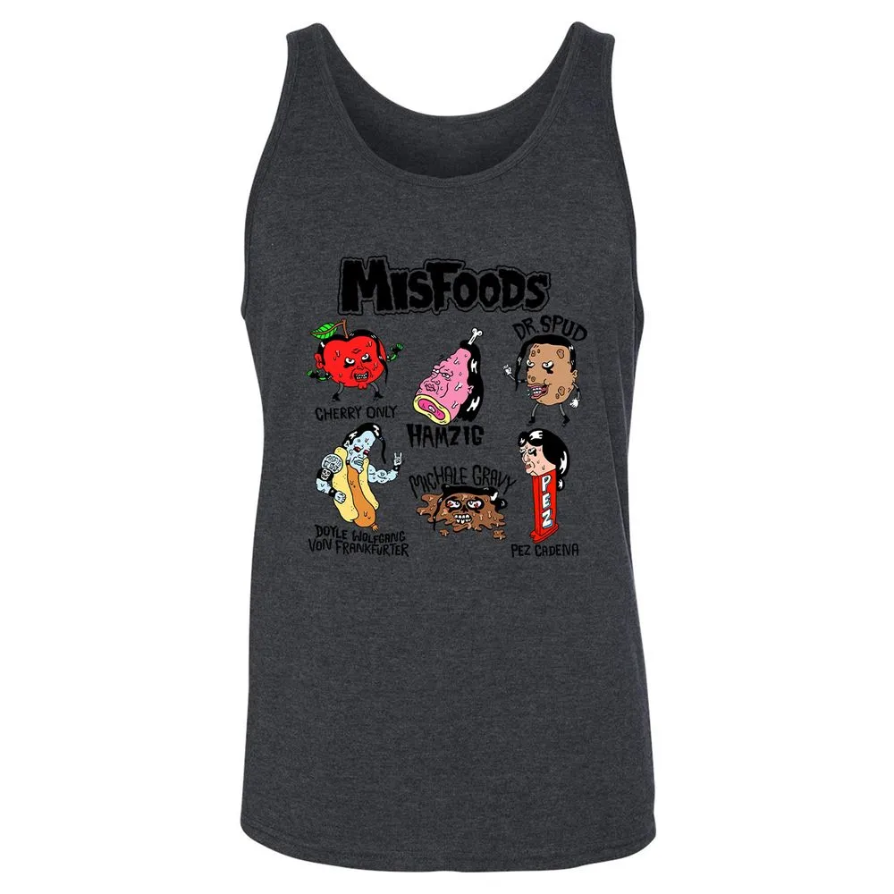 Unisex Jersey Tank - XHGAMV9S - Dark Grey Heather - 6