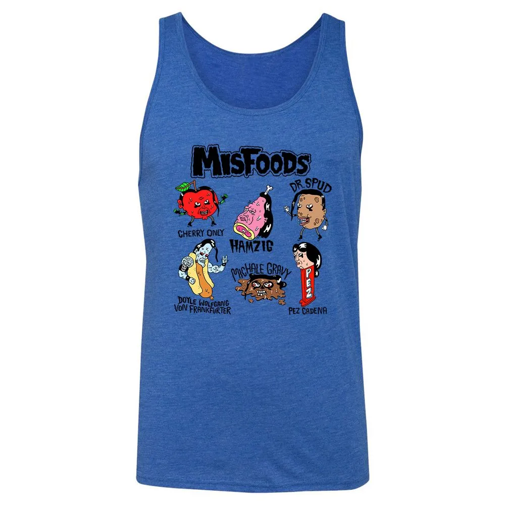 Unisex Jersey Tank - XHGAMV9S - True Royal Triblend - 12