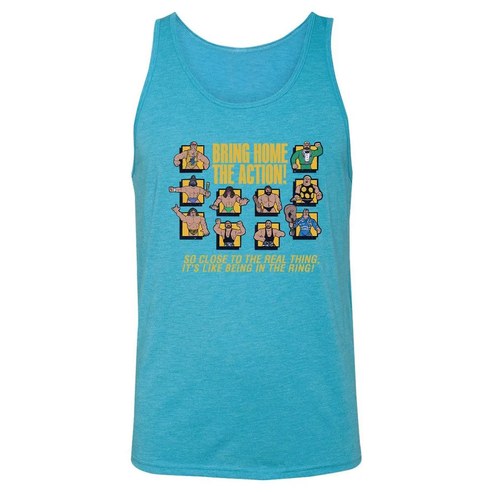 Unisex Jersey Tank - THQS1RQX - Aqua Triblend - 3