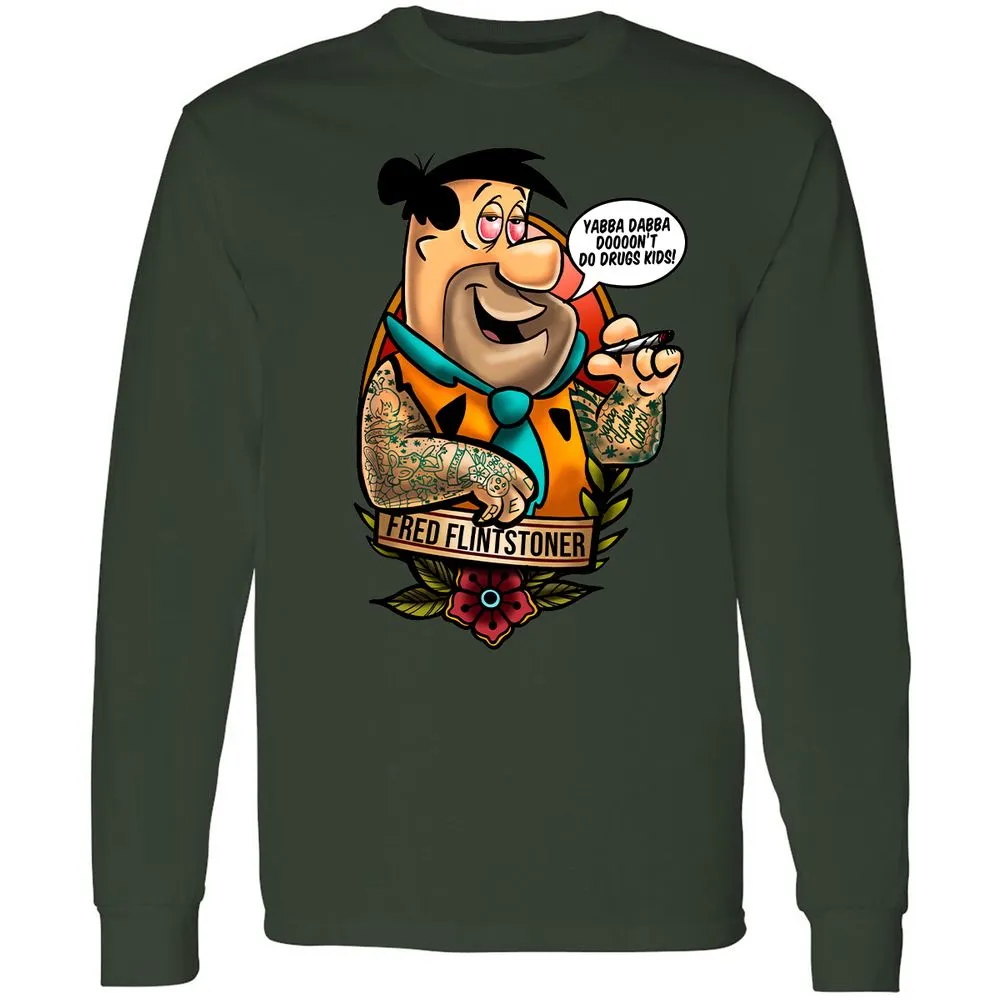 Long Sleeve T-Shirt - 4K4B9K2G - Forest Green - 8