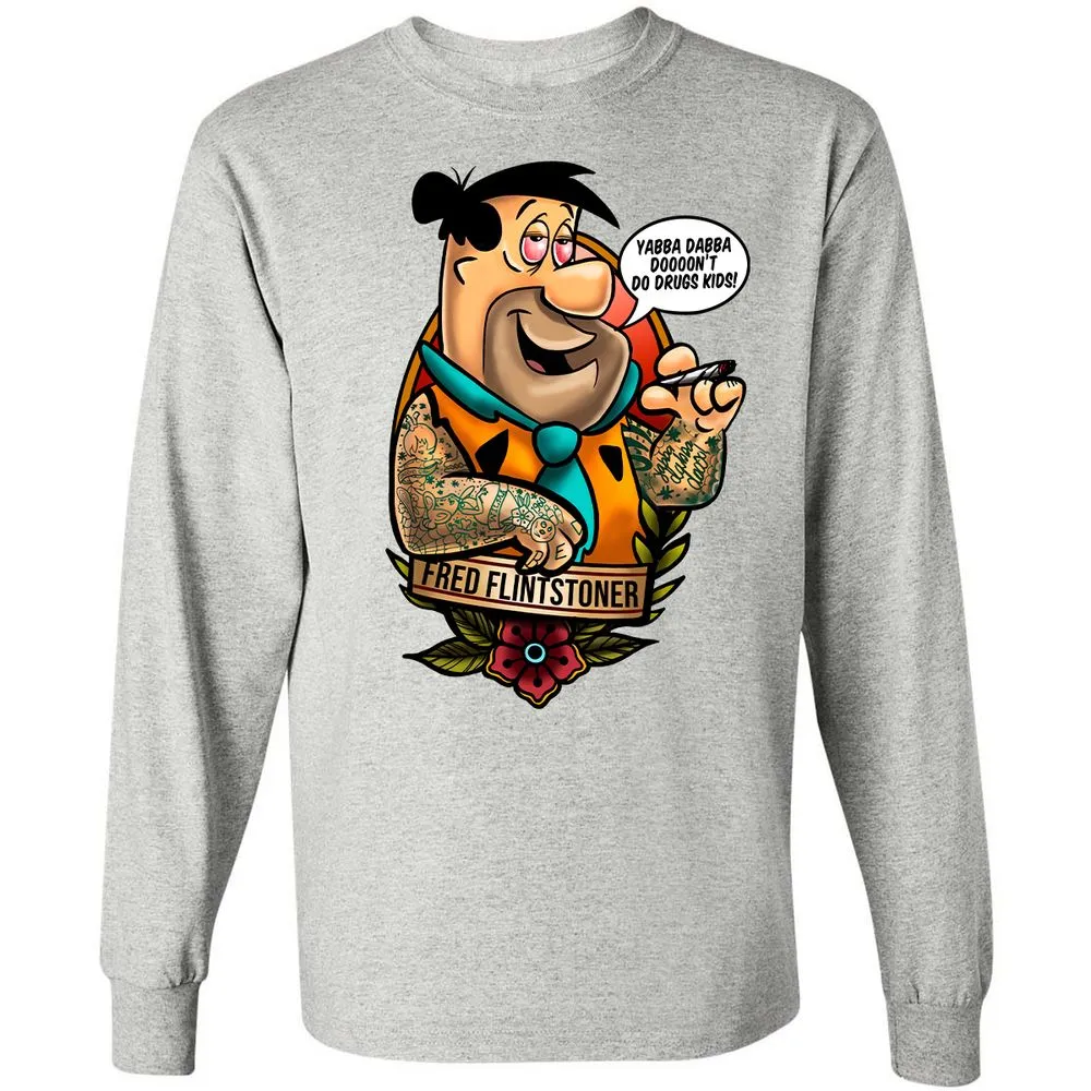 Long Sleeve T-Shirt - 4K4B9K2G - Ash - 5