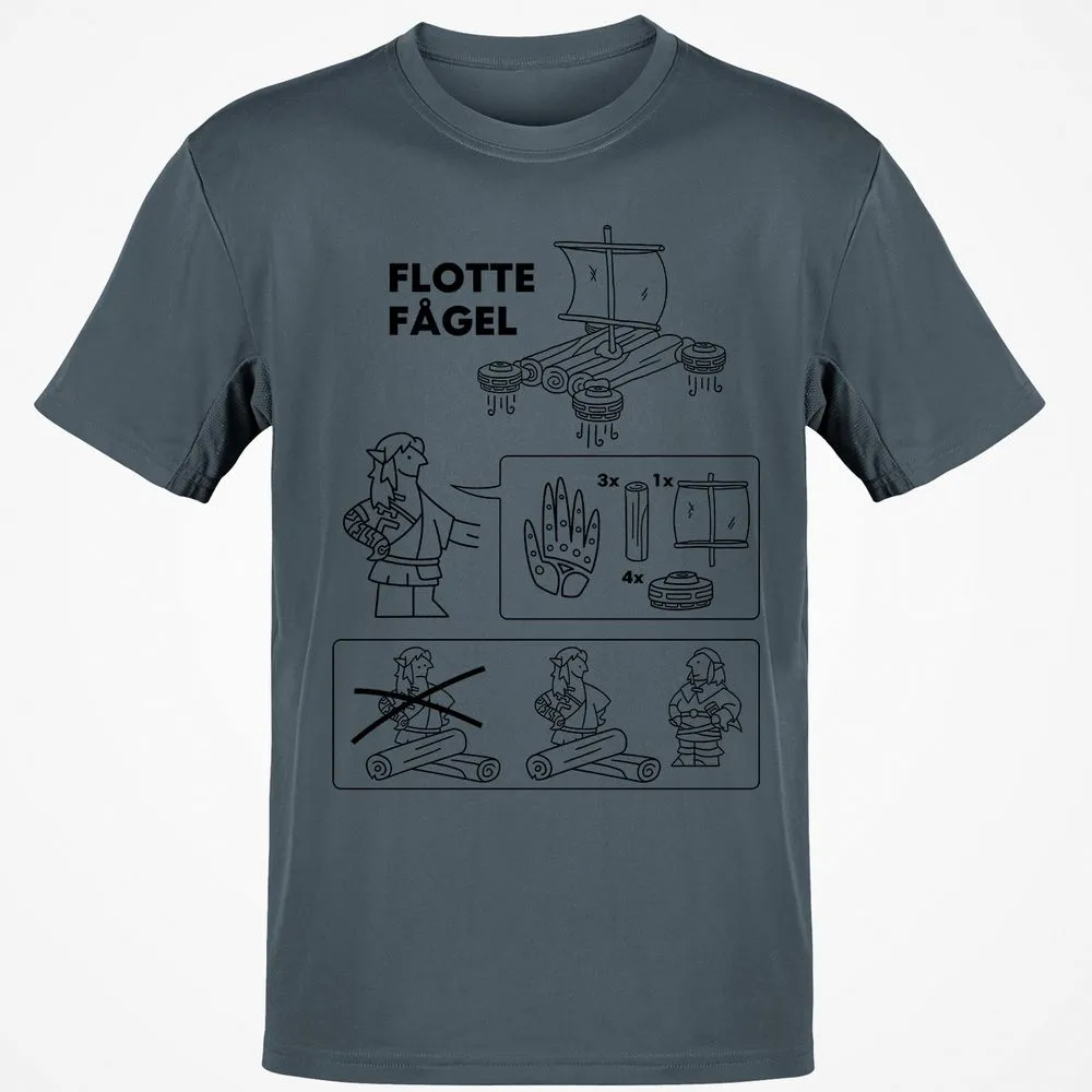 Classic Unisex T-Shirt - BKJJWWKX - Charcoal - 3