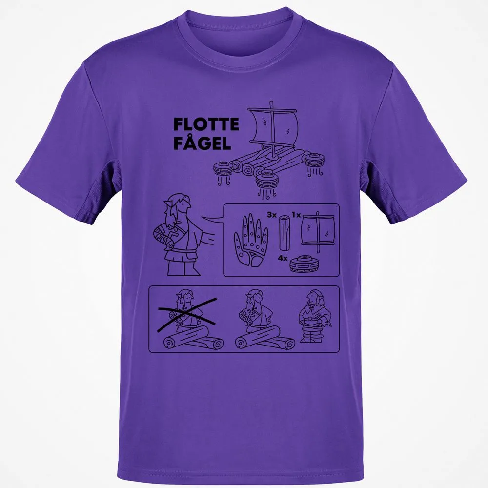 Classic Unisex T-Shirt - BKJJWWKX - Purple - 9