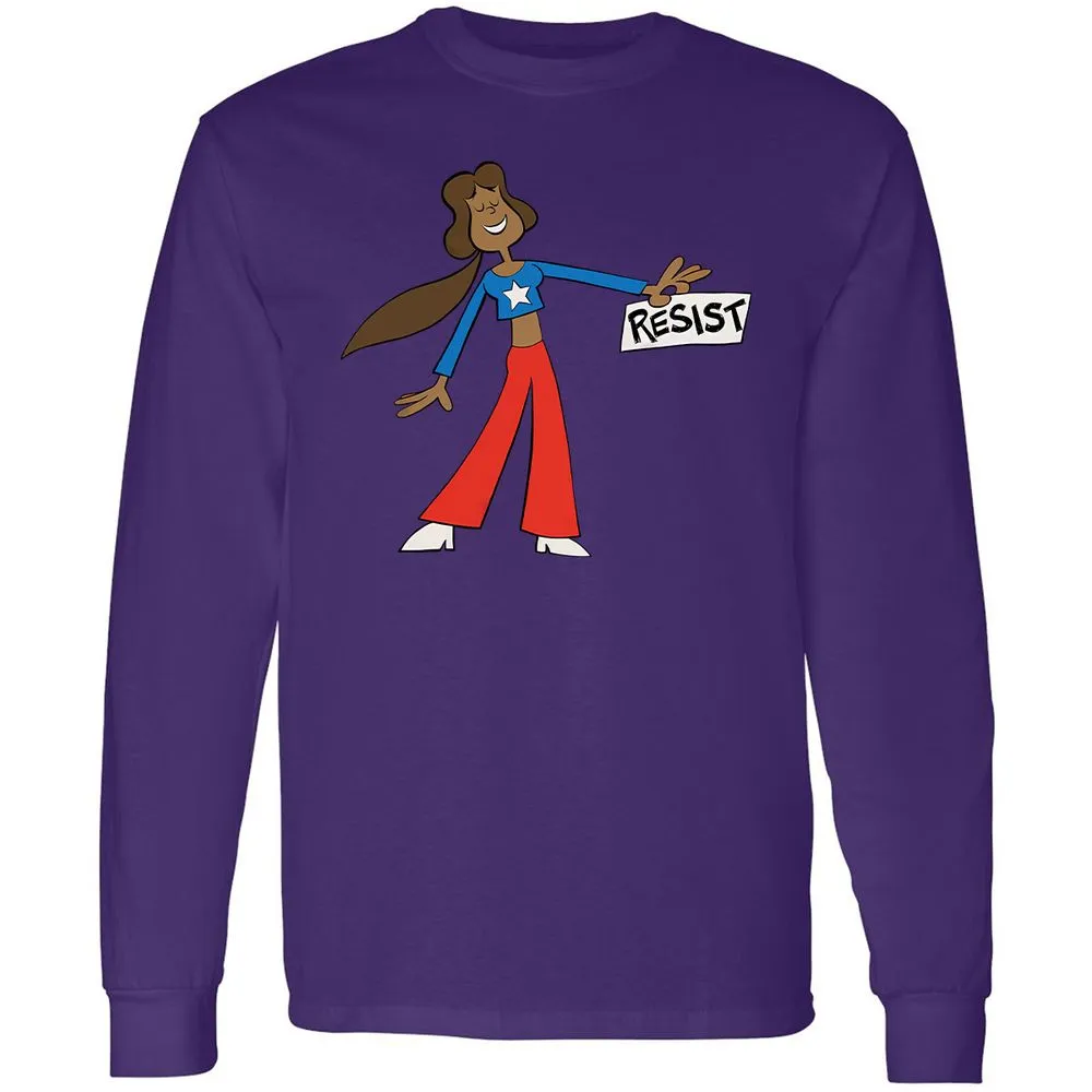 Long Sleeve T-Shirt - 13SBV7MQ - Purple - 13