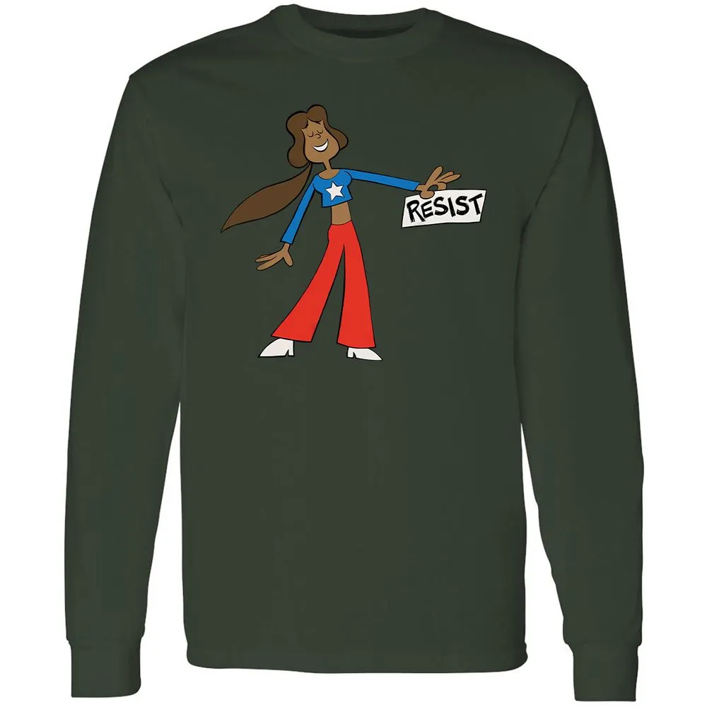 Long Sleeve T-Shirt - 13SBV7MQ - Forest Green - 8