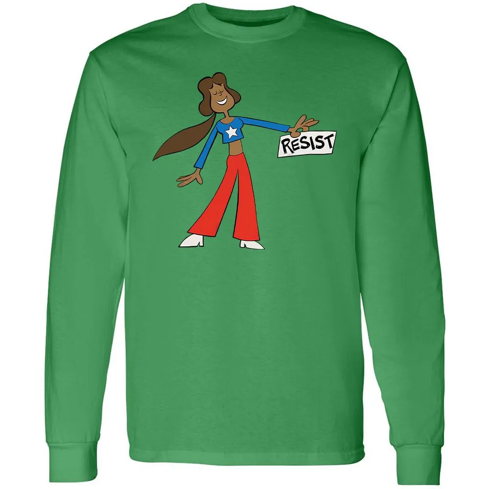 Long Sleeve T-Shirt - 13SBV7MQ - Irish Green - 10
