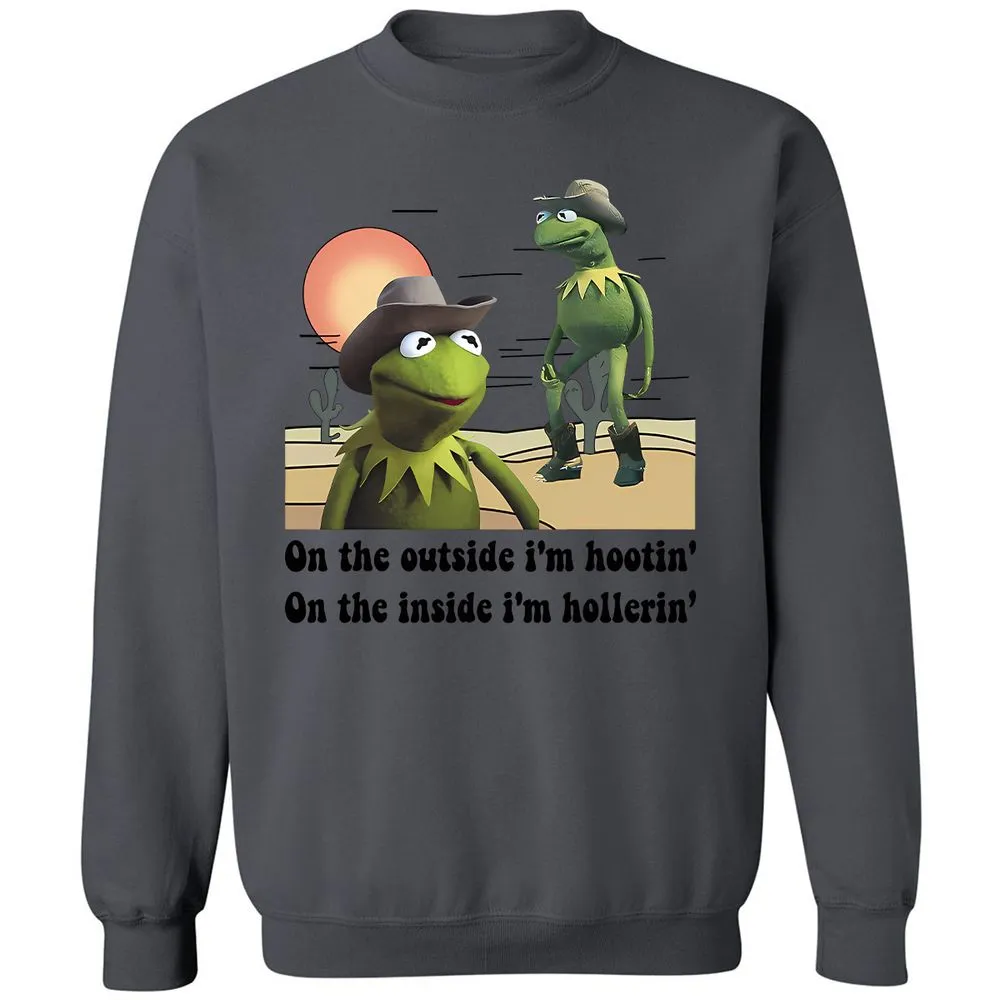 Classic Unisex Sweatshirt - RJ5YSW5W - Charcoal - 7
