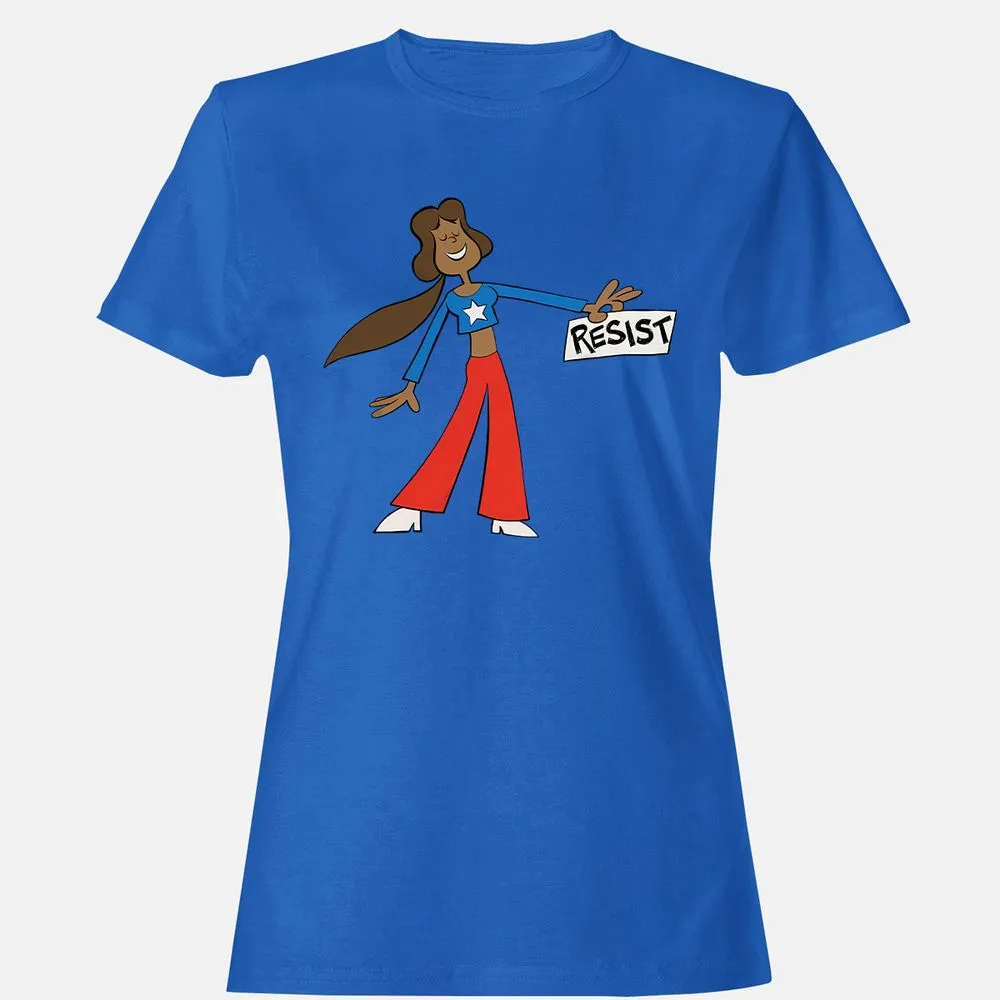 Women's T-Shirt - D7UJL8HR - Royal - 14