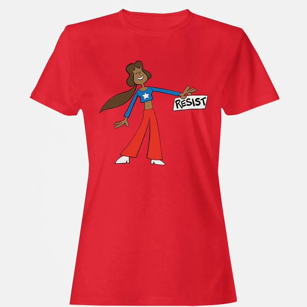Women's T-Shirt - D7UJL8HR - Red - 13