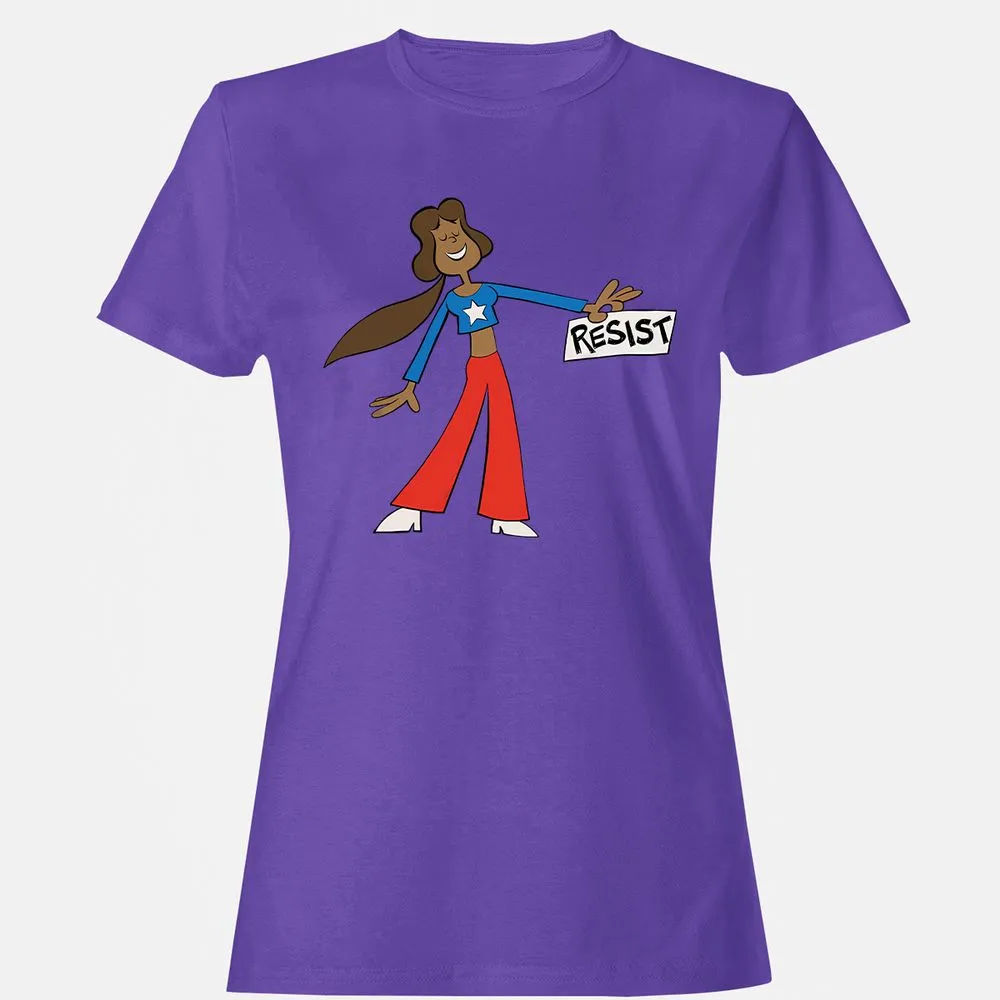 Women's T-Shirt - D7UJL8HR - Purple - 12