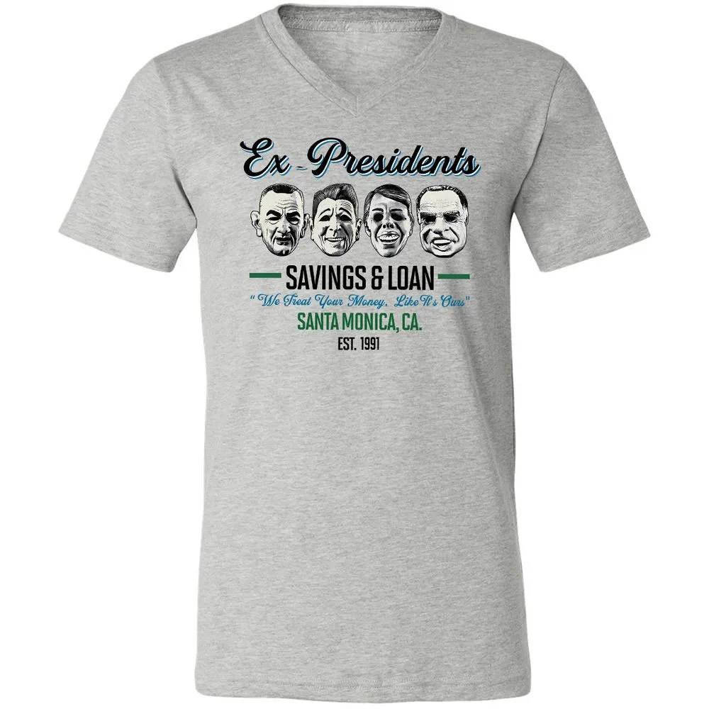 Unisex V-Neck T-Shirt - MLE5JQ85 - Athletic Heather - 7