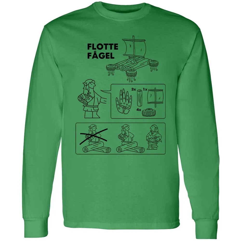 Long Sleeve T-Shirt - GYDLKMRZ - Irish Green - 10
