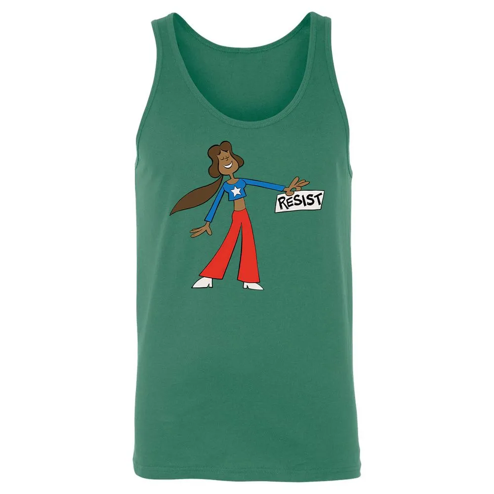 Unisex Jersey Tank - 7E2MV134 - Kelly - 9