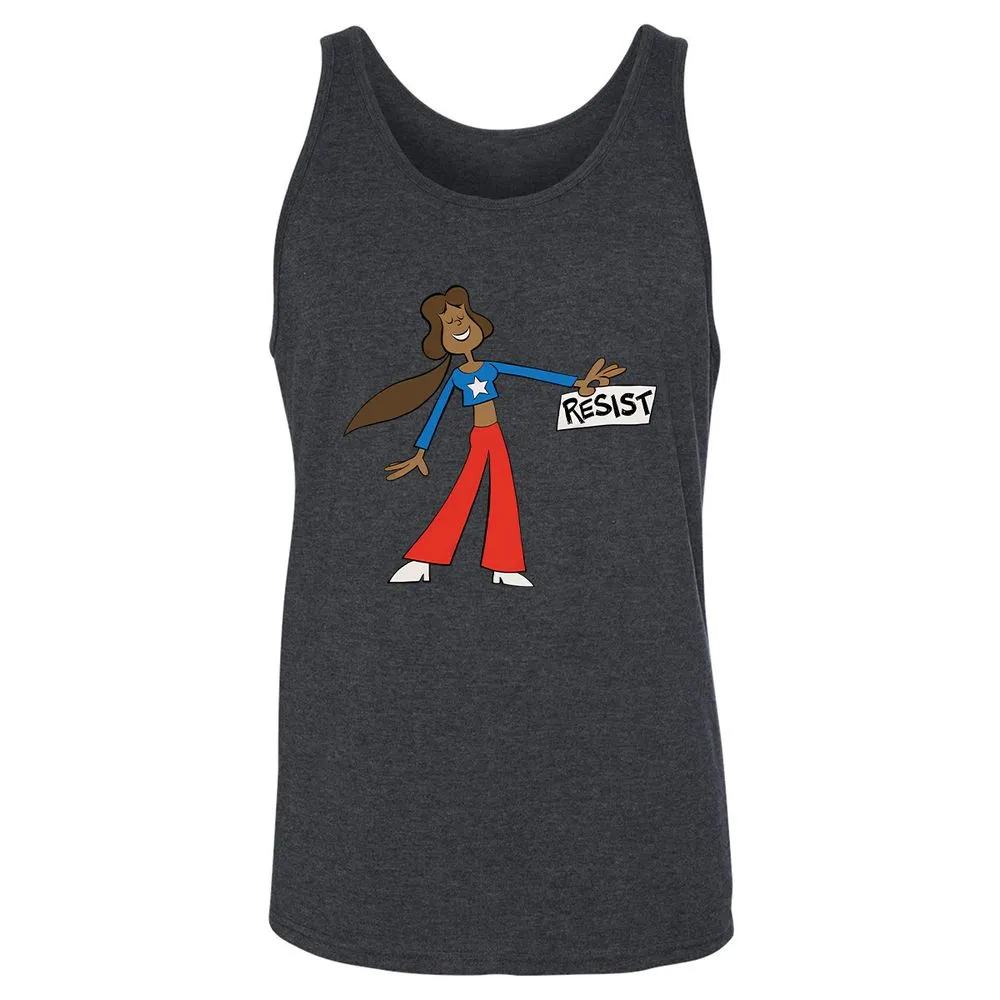 Unisex Jersey Tank - 7E2MV134 - Dark Grey Heather - 6