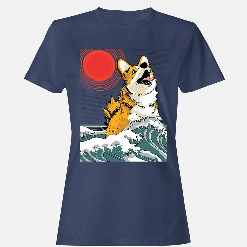 Women's T-Shirt - 566ETGVZ - Navy - 10