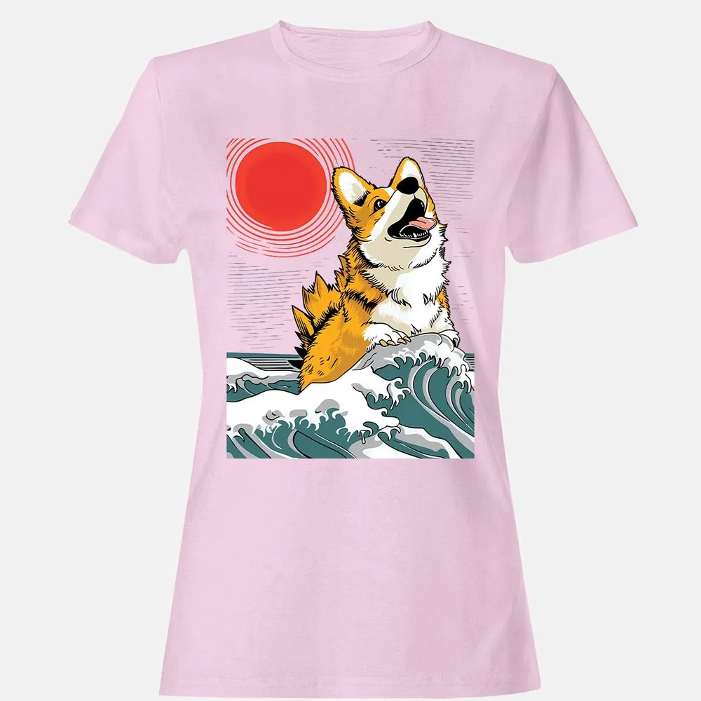 Women's T-Shirt - 566ETGVZ - Light Pink - 9