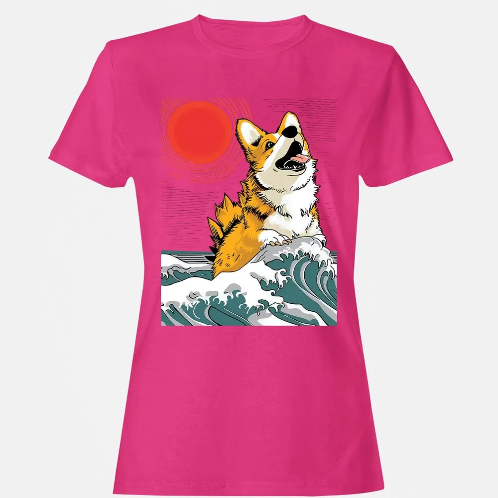 Women's T-Shirt - 566ETGVZ - Heliconia - 6