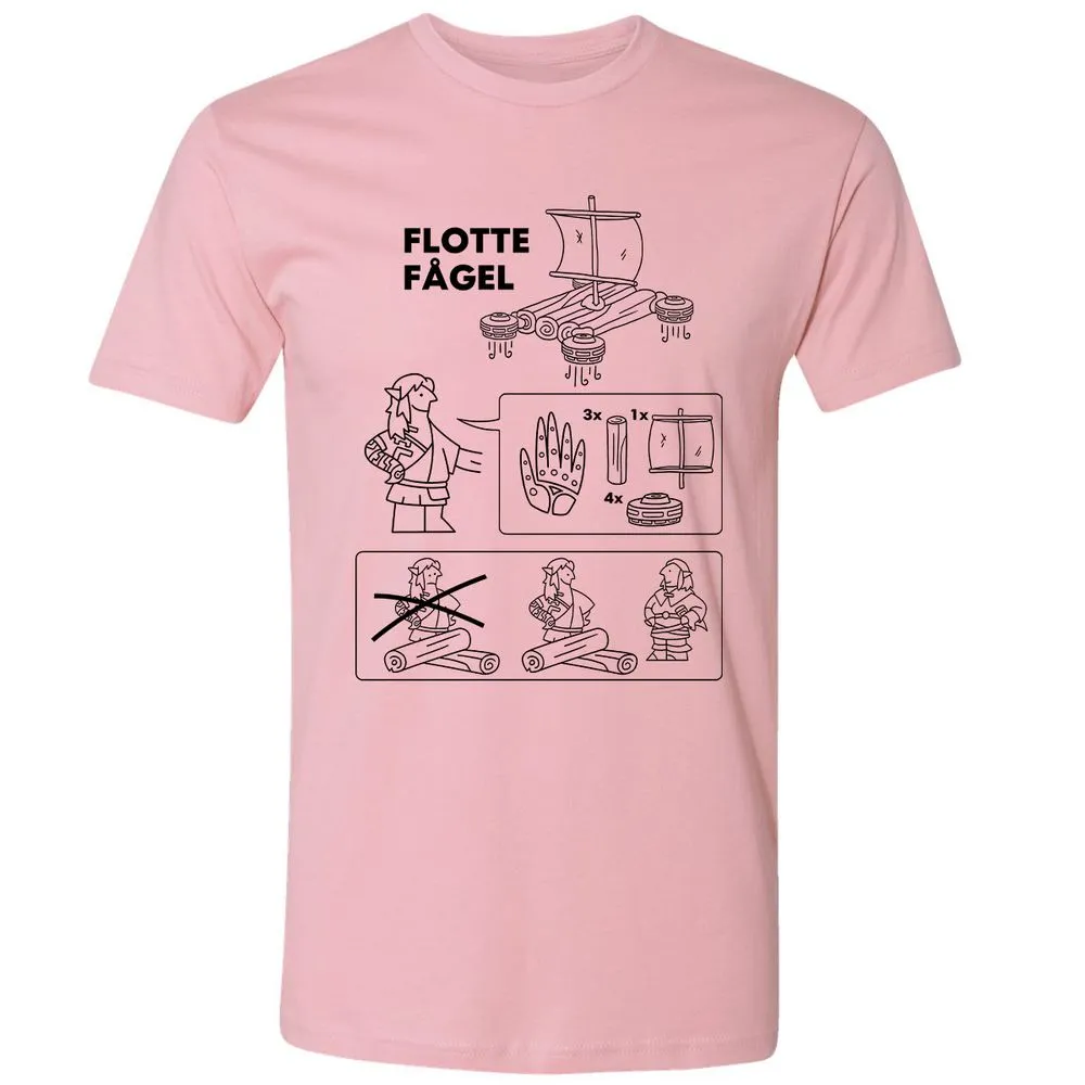 Premium Unisex T-Shirt - GTMHSY72 - Light Pink - 3