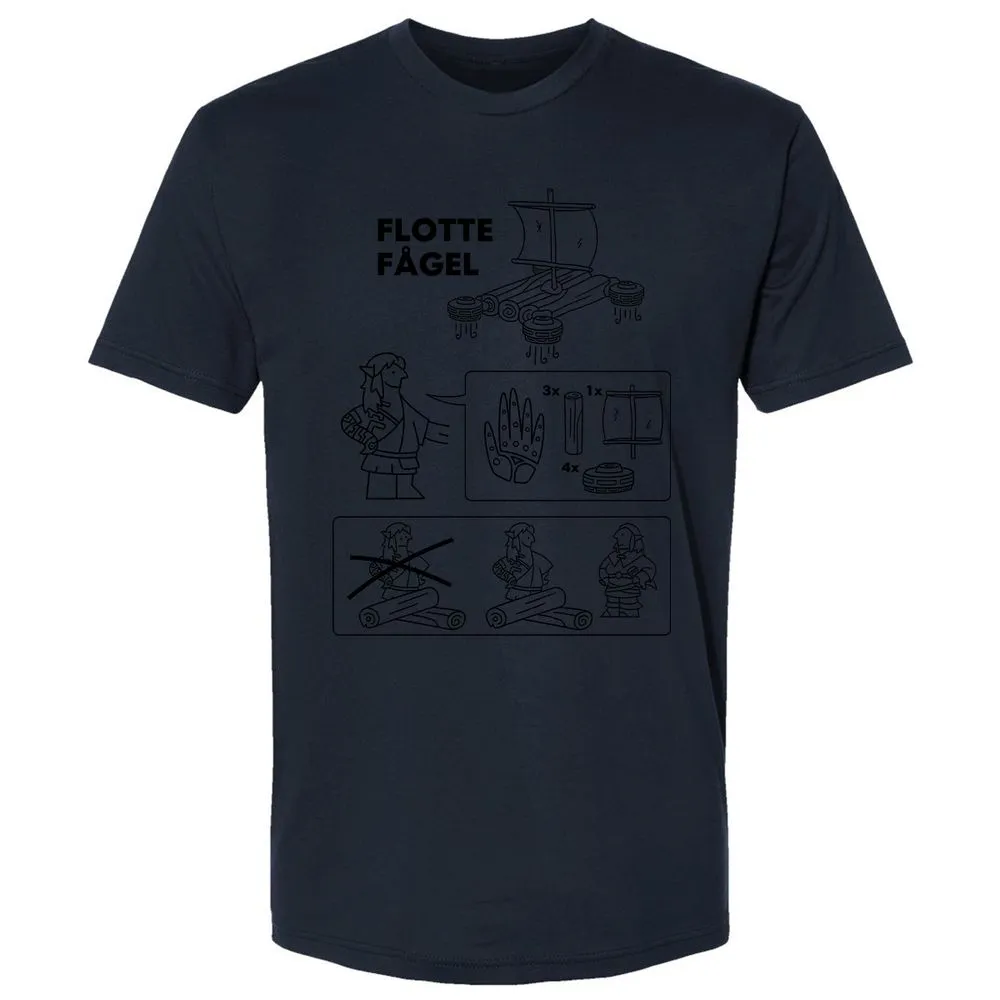 Premium Unisex T-Shirt - GTMHSY72 - Midnight Navy - 14