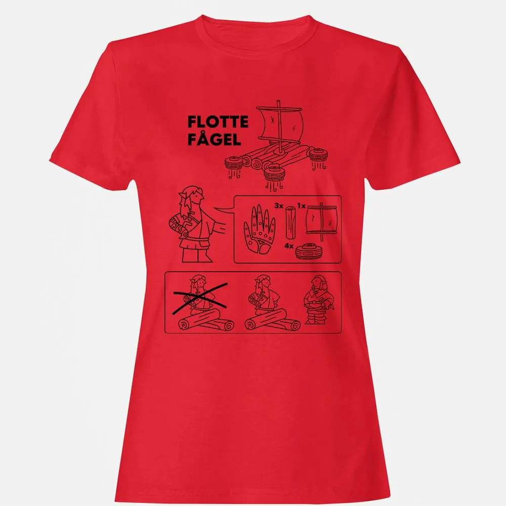 Women's T-Shirt - 3WZLPV9F - Red - 13