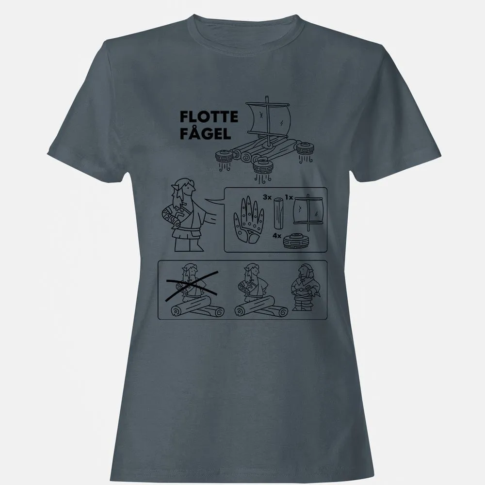 Women's T-Shirt - 3WZLPV9F - Charcoal - 3