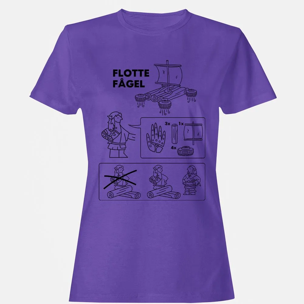 Women's T-Shirt - 3WZLPV9F - Purple - 12