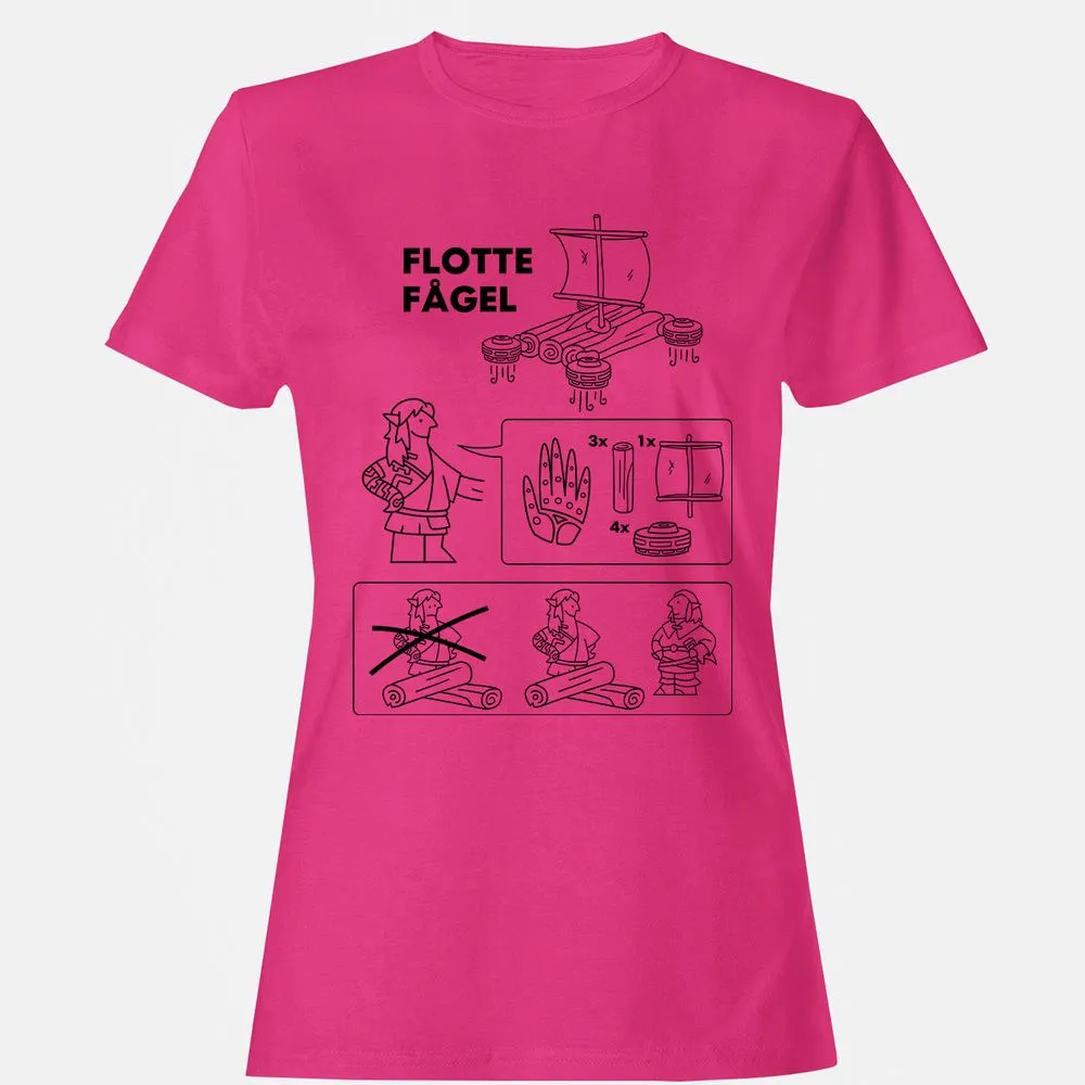 Women's T-Shirt - 3WZLPV9F - Heliconia - 6