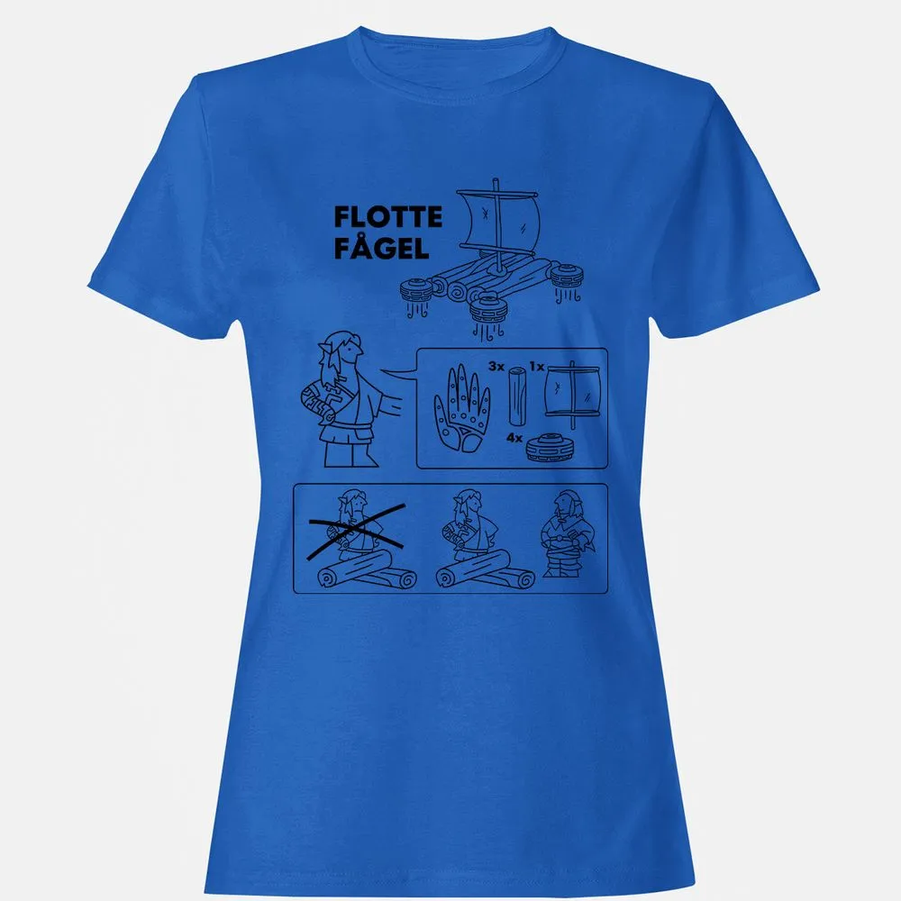 Women's T-Shirt - 3WZLPV9F - Royal - 14