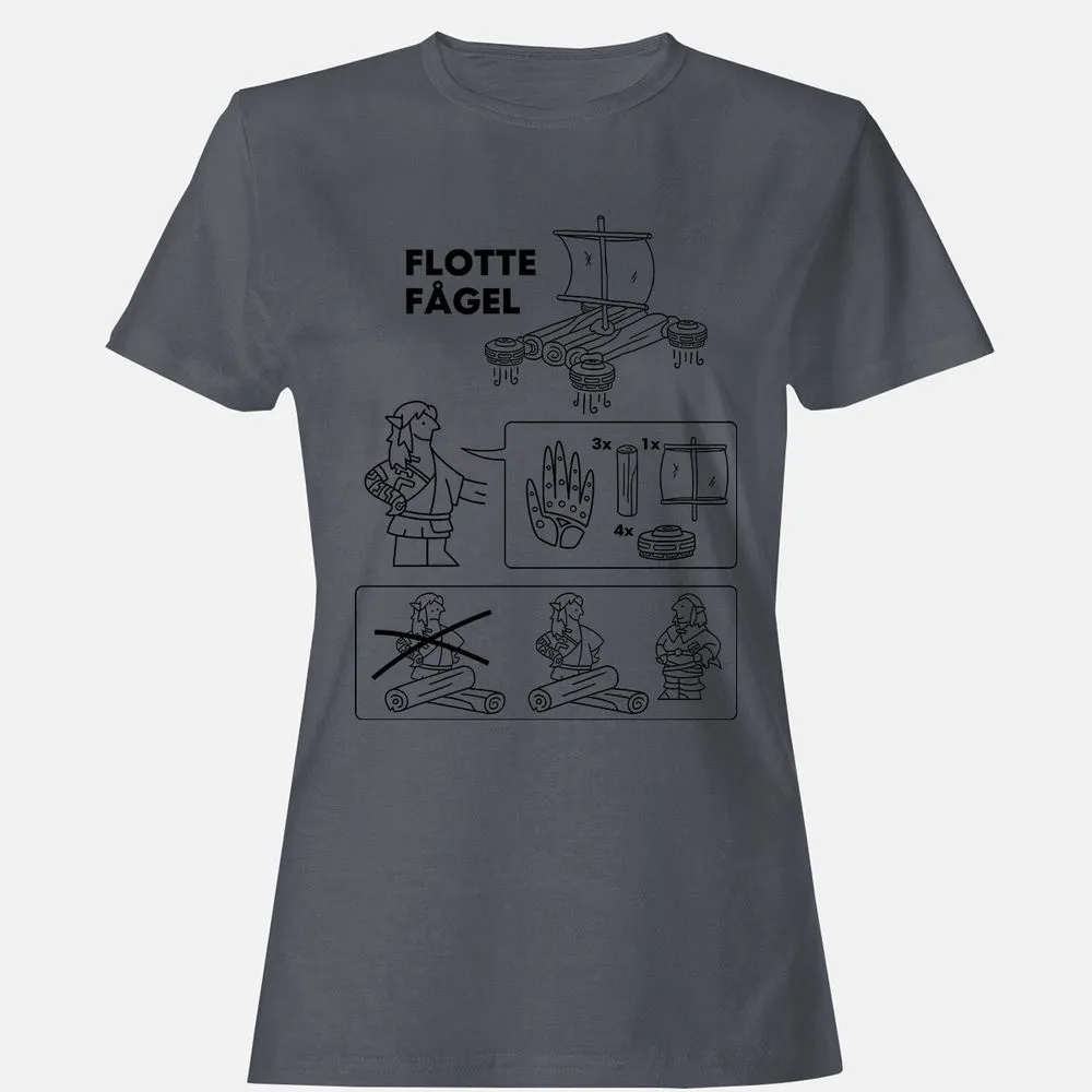 Women's T-Shirt - 3WZLPV9F - Dark Heather - 5