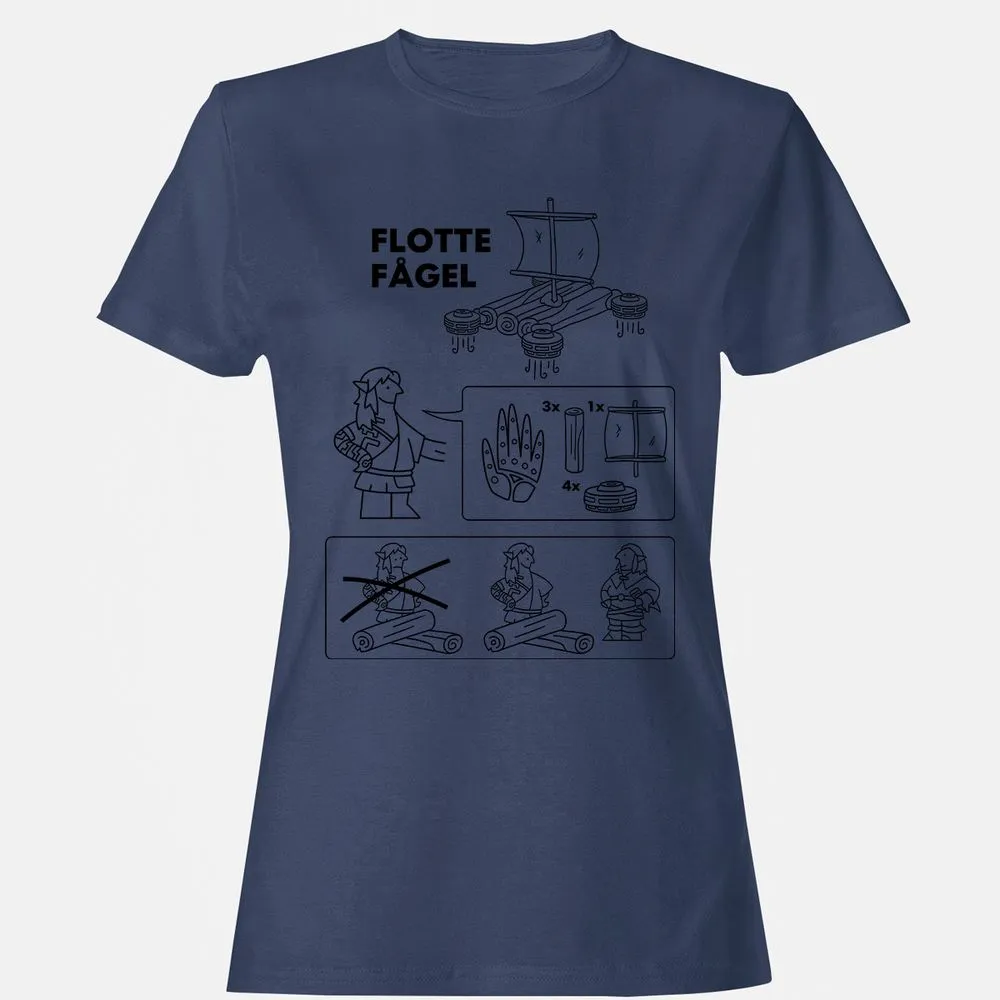 Women's T-Shirt - 3WZLPV9F - Navy - 10