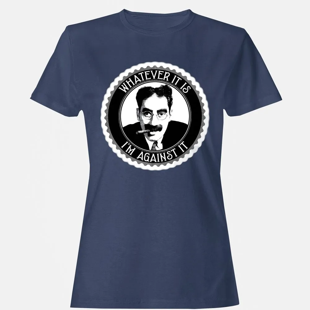 Whatever it is I'm against it - Navy - 10