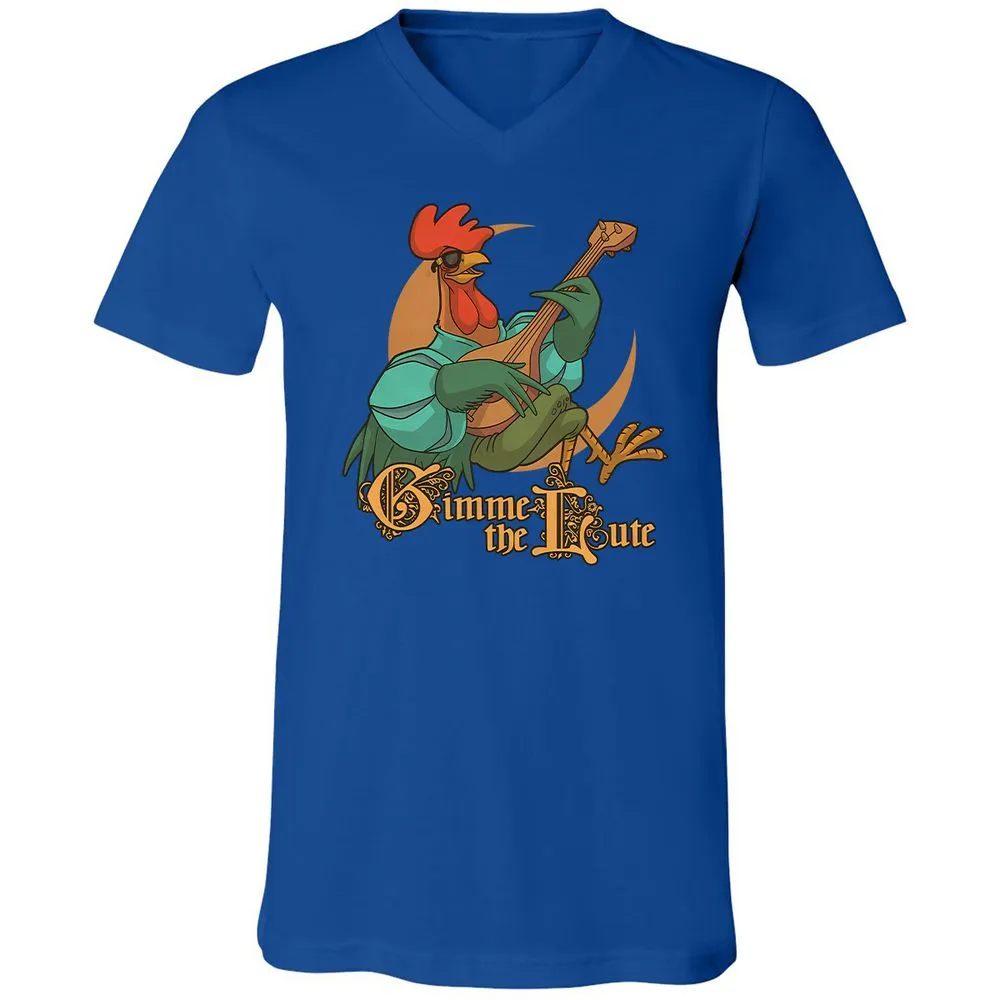 Unisex V-Neck T-Shirt - 6M3M9VZ9 - True Royal - 4